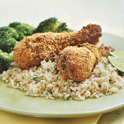 Make Spicy Oven Fried Chicken