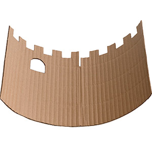 Cardboard Stage Props