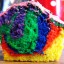Tye Dyed Cupcakes