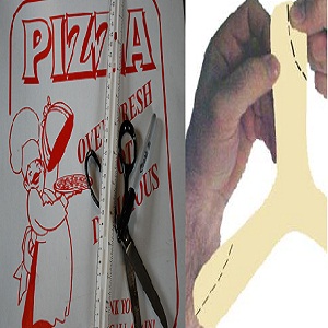 Make a Boomerang Out of a Pizza Box