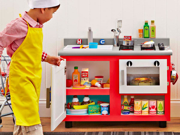 Make a Kitchen Set for a Child