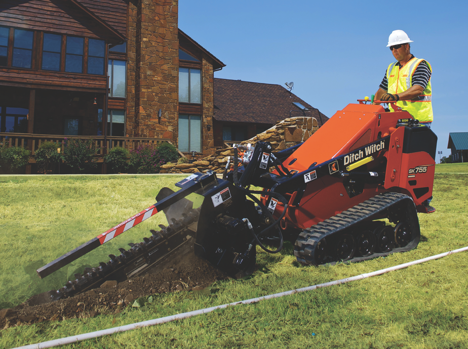 Operating a Ditch Witch