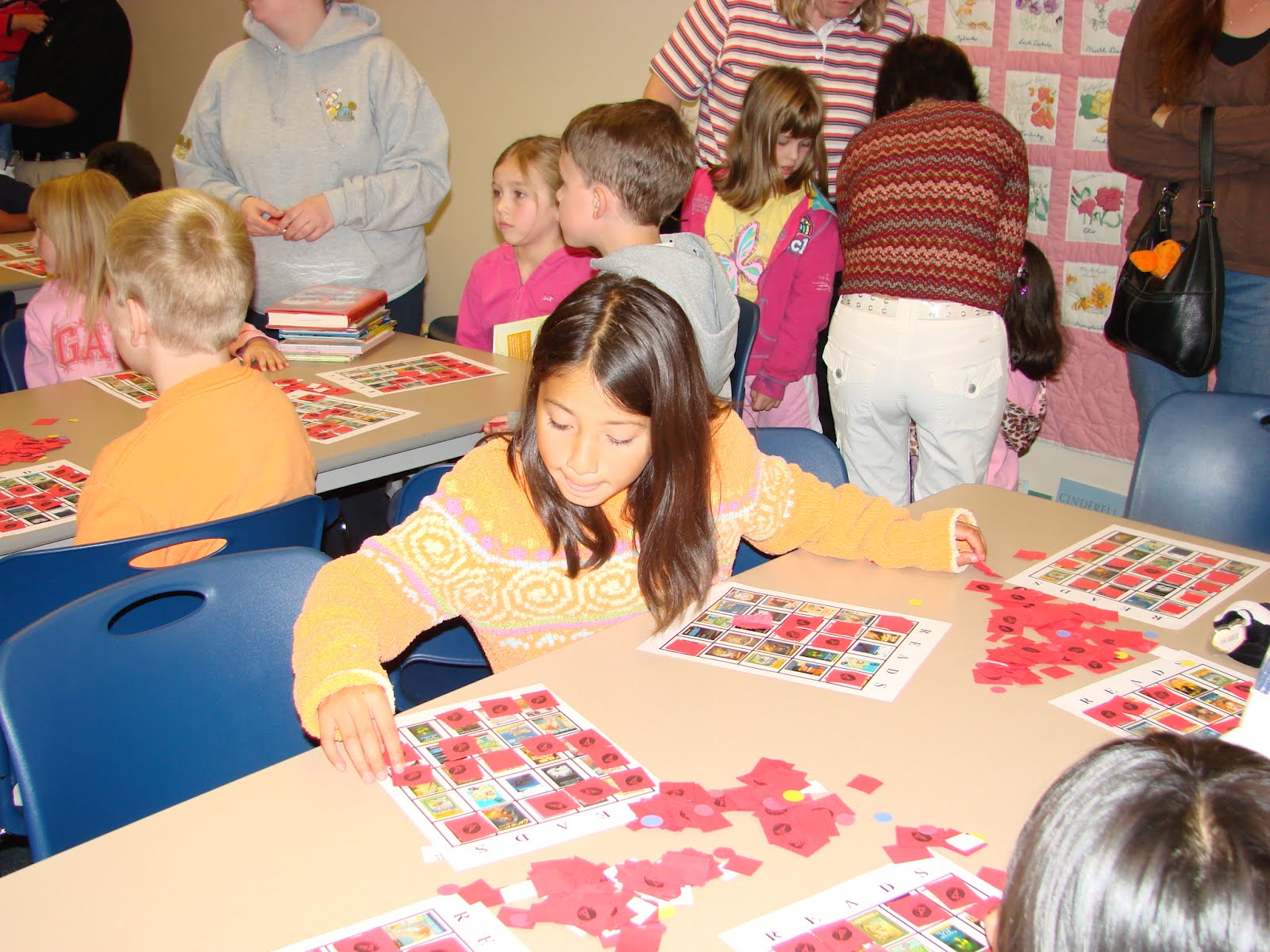 Playing bingo