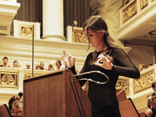 Playing Theremin Instrument