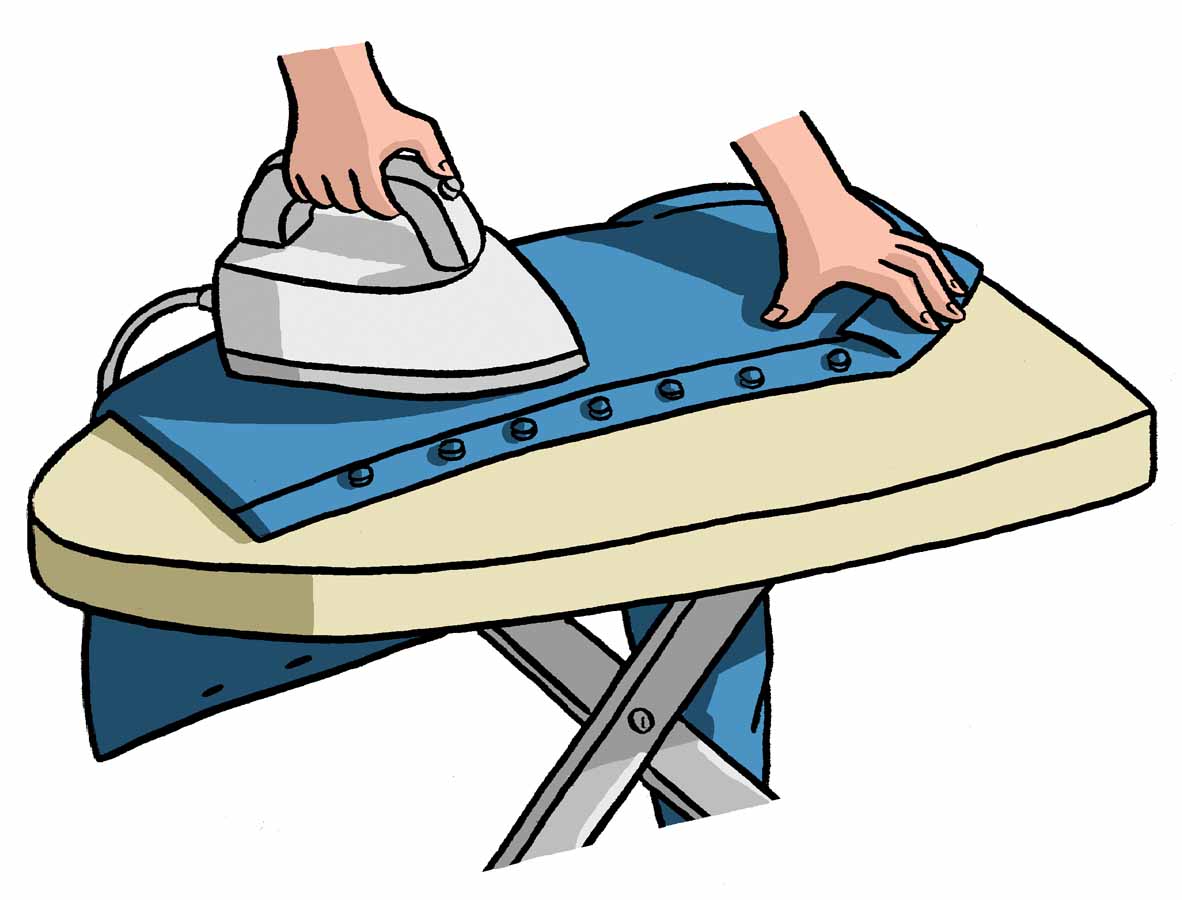 Ironing a Cotton Shirt