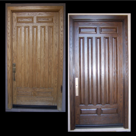 Refinished Doors