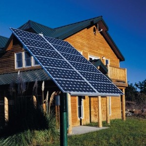 Solar Panels on House