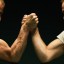 Size Up an Arm Wrestling Opponent