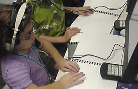 Visually Impaired Students