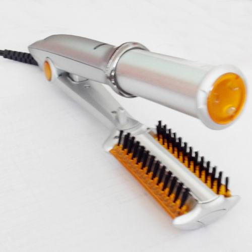 Use instyler rotating hot iron safely