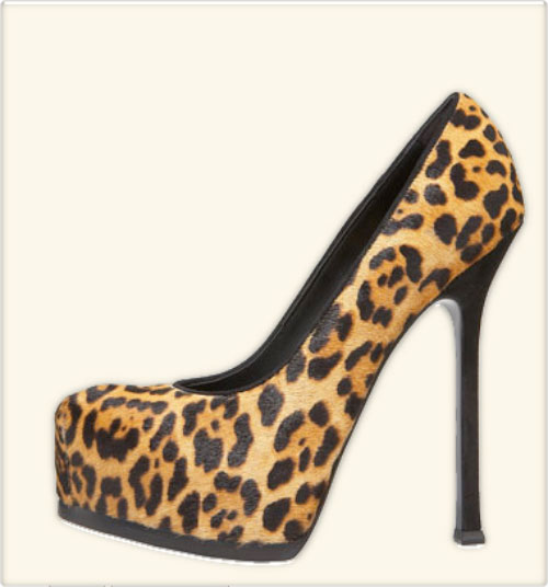 Leopard Print Shoe