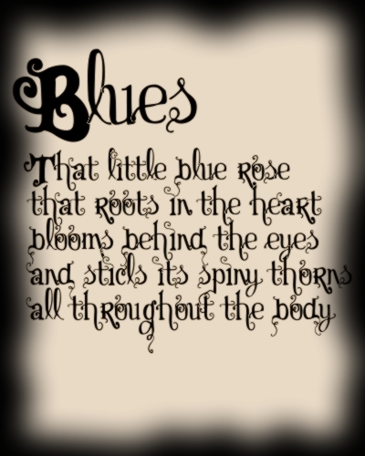 Blues Poem