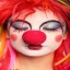 How to put on clown makeup