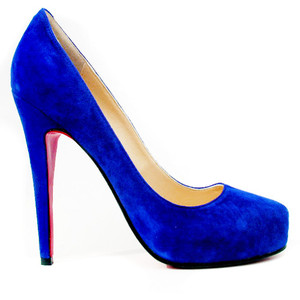 electric blue heels