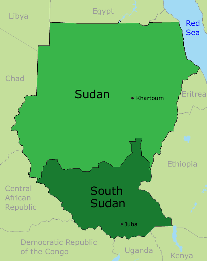 Difference Between Sudan and Southern Sudan