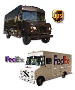 UPS and FedEx