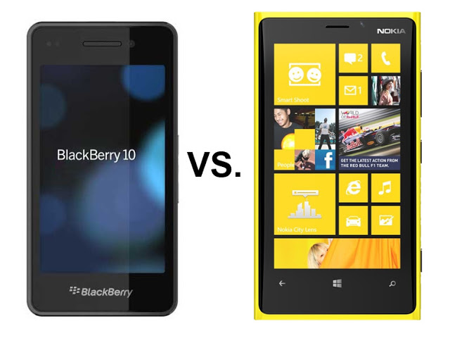 Difference between Blackberry 10 and Windows Phone 8