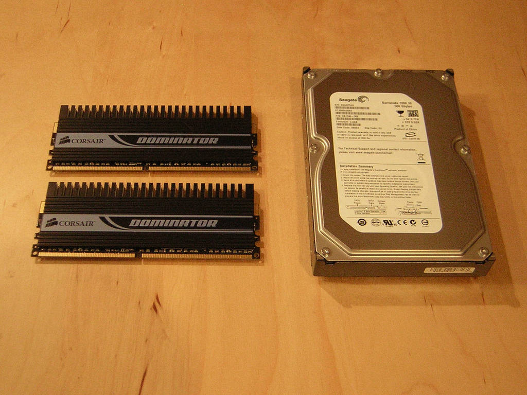 Difference between Hard Disk and Ram