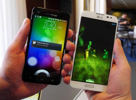 Difference between LG Optimus G Pro and HTC Droid DNA