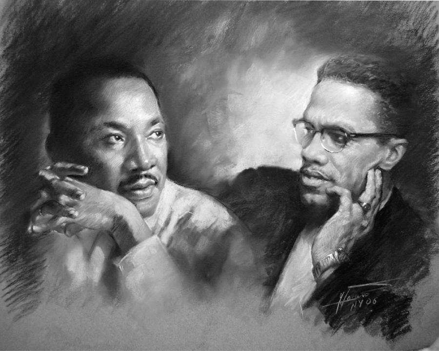 Martin Luther King & Malcolm X