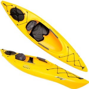 Footpegs on a Sea Kayak