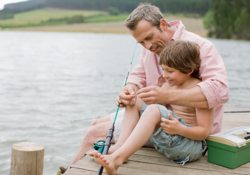 Backward Cast a Fly Fishing Rod