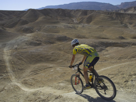 Balance on a Mountain Bike