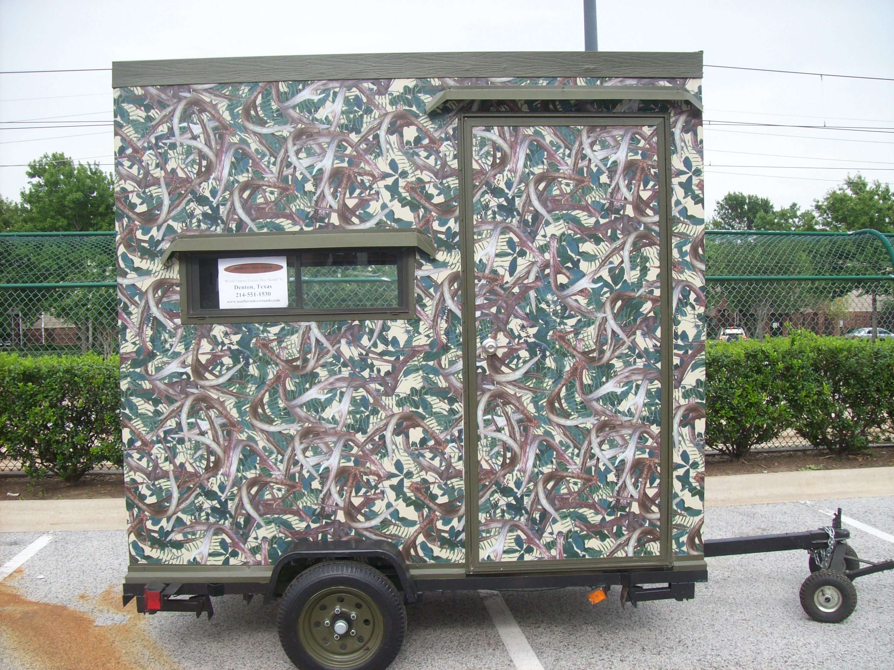 Build a Deer Blind on a Trailer