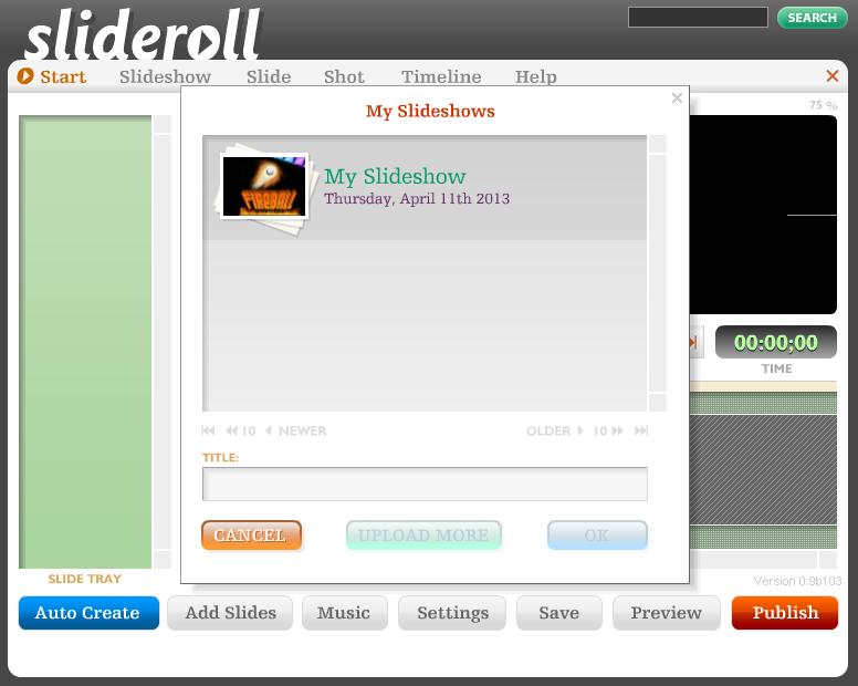 Create a Free Slide Show With Slideroll