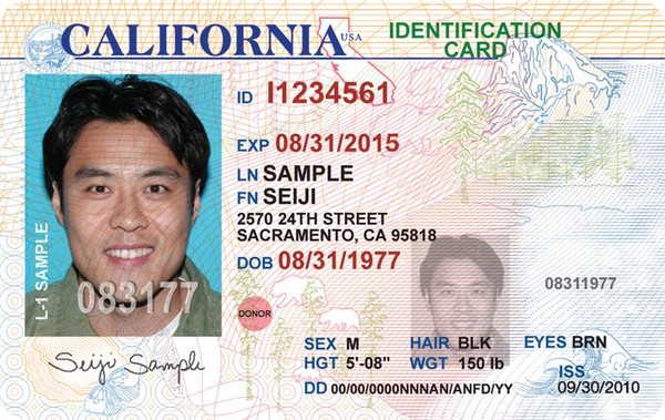 California State ID
