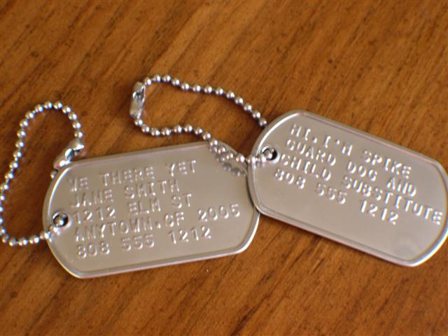 Making Custom Dog Tags with Color Sublimation