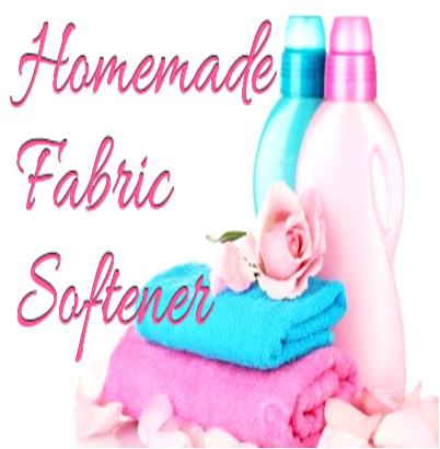 Homemade Fabric Softener