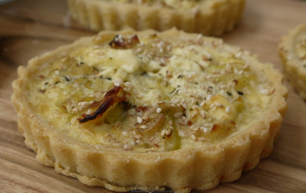 Leek and Ricotta Quiche