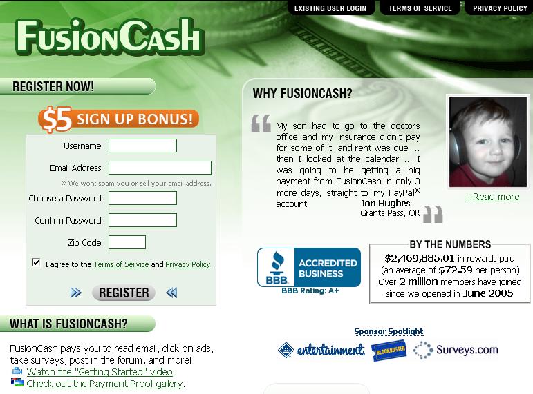 Make Money with Fusion Cash