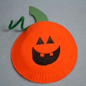 How to Make Paper Plate Pumpkins