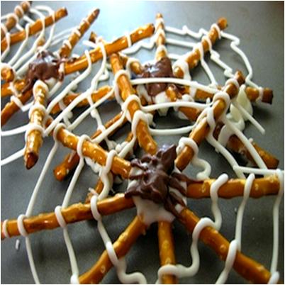 Spider Webs Candy for Halloween