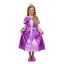 Girl wearing a Rapunzel costume
