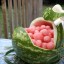 Watermelon Ribbon Basket