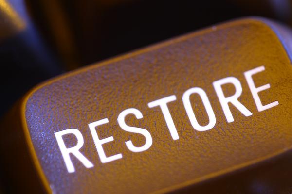 Perform a Dell System Restore