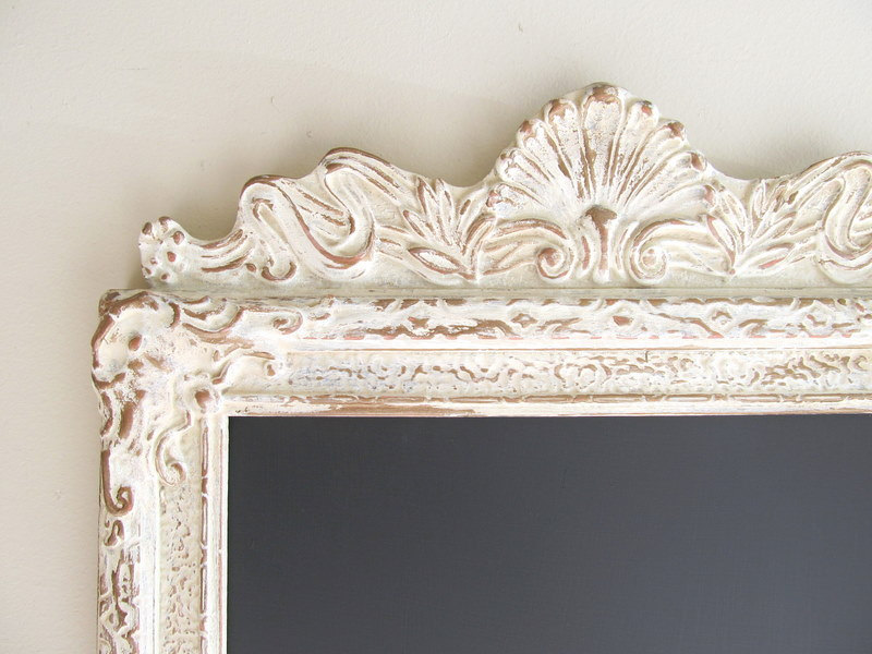 How to Restore an Antique Chalk Picture Frame