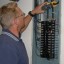 Working with an electrical panel
