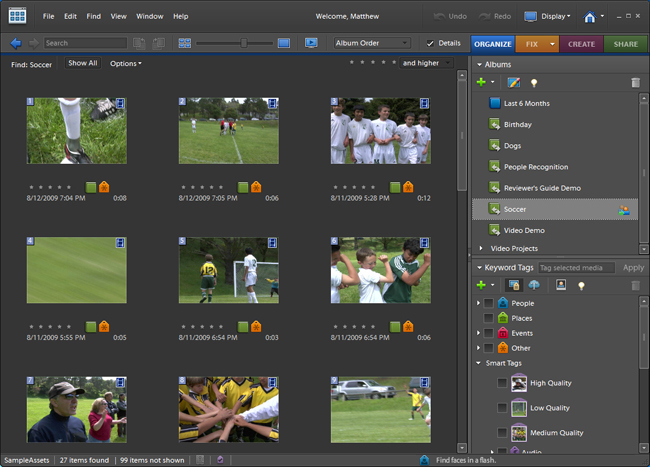Adobe Elements Photo Organizer