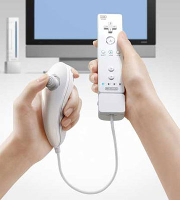 Learn to use the wii nunchuk