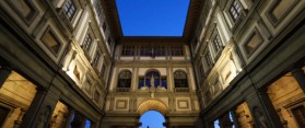 The Uffizi museum