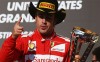 Alonso on podium