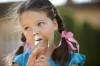 Girl eating icecream