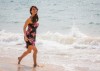 Woman on beach
