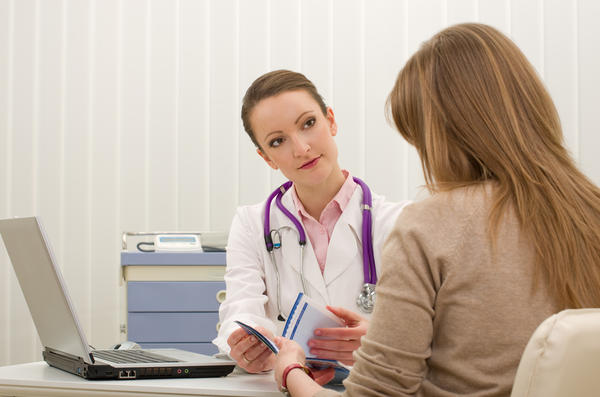 Lady Doctor and patient in counseling