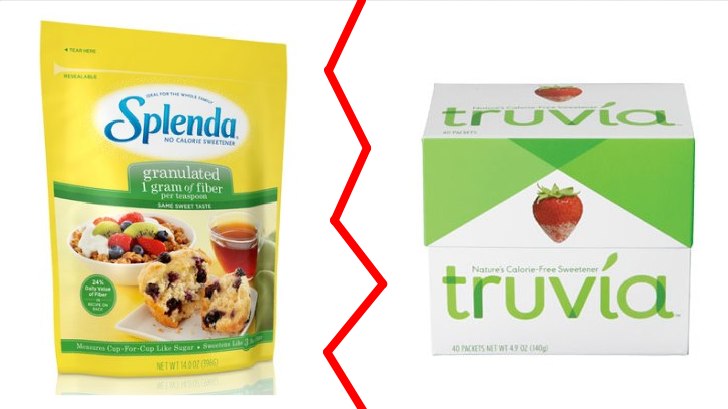 Truvia and Splenda