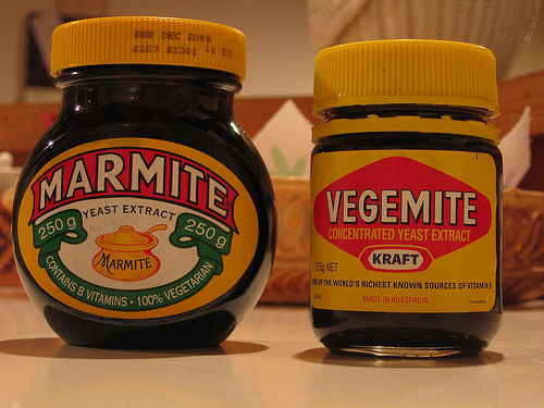 Vegemite and Marmite